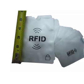 rfid 10- RFID Blocking Sleeves Credit Cards 2 Passports Protector Holder #2