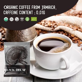 WL Herbal Treasure Decaf Mushroom Coffee Organic, Organic Reishi Coffee, Ganoderma Lucidum, Mushroom Coffee, Mushroom Drink, Decaf Mushroom Coffee, Mushroom Coffee Alternative