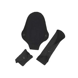 ImseVimse Washable Sanitary Pads Black Panty Regular or Night