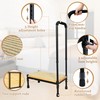 Step Stool with Handle for Elderly Adults, Medical Bedside Stepping