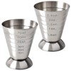 Cozihom Stainless Steel Measuring Cup, 2.5 oz, 75 ml, 5