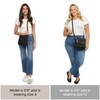 Baggallini - Bolsa cruzada, Adulto, unisex, Carbón, Talla única