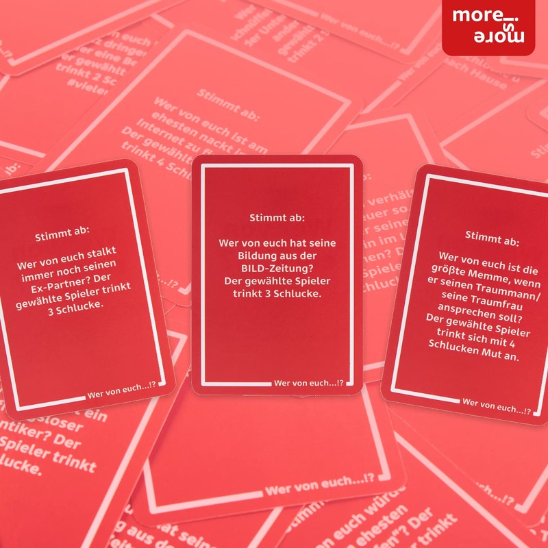 Wer von euch...!?® - White Edition - Party Game -