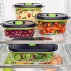 FoodSaver Preserve & Marinate Vacuum Containers, 10 Cup, BPA-Free, Dishwasher