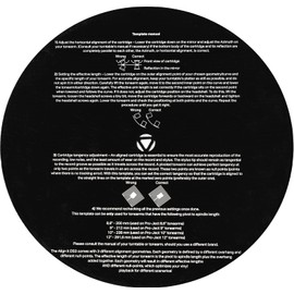 Pro-Ject Align it DS3 Pickup Adjustment Template with 3 Different Geometries