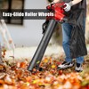 LawnMaster Red Edition BV1210E 1201 Electric Blower Vacuum Mulcher 12