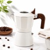 Double-valve Moka Pot Aluminum Coffee Kettle for Home Brewing –