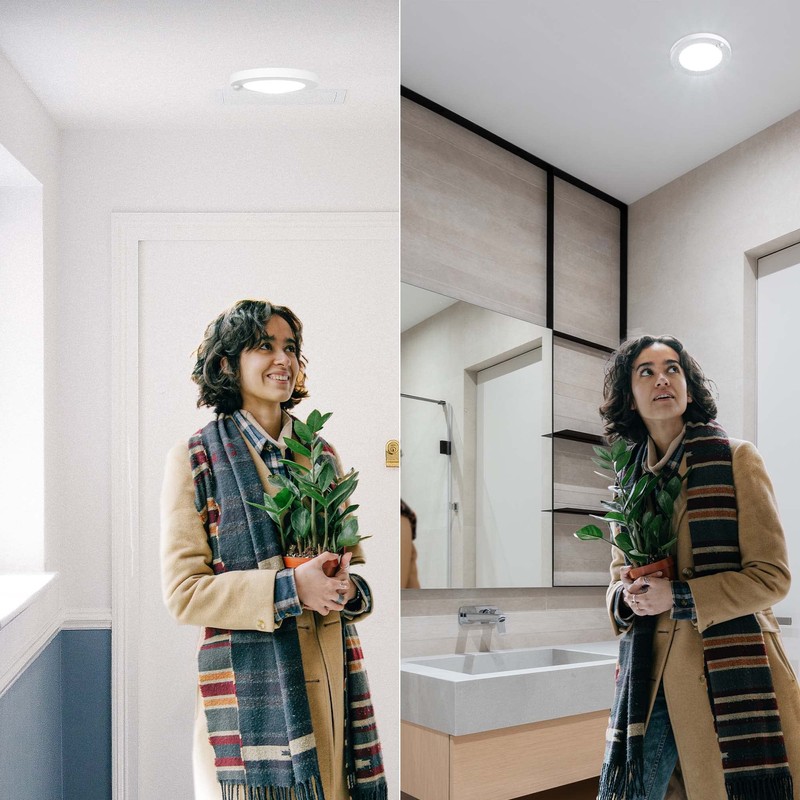ZAGO LED 6" 120 Volts Closet Light Wired, PIR Motion