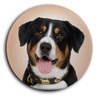 Merchandise for Fans 01 Entlebucher Mountain Dog Portrait 5 Round