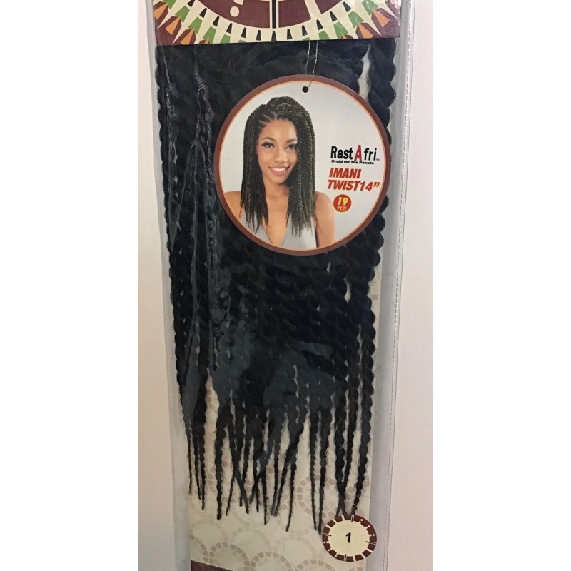 AFRO CENTEIC RAST A FRI IMANI TWIST 14'' 19PC SINGLE
