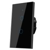 Lsliangmei 2.4GHz WiFi Smart Wall Touch Light Switch (Glass Panel,