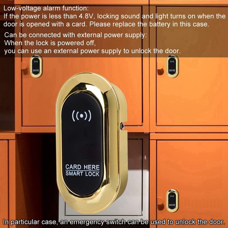 Keyless Electronic Cabinet Lock, Keyless Cabinet Locks Plastic Smart Lock