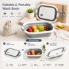 Collapsible Wash Basin for Kitchen & Travel – Foldable Plastic