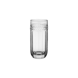 Miss Desiree Tumbler by Villeroy & Boch - Dishwasher Safe - Made in Germany - Clear High Quality Crystal Glass - Perfect Glass for Cocktails - Detailed Engraving - 5.7 Inches
