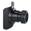 McAlpine BOSSCONN110 TBL BOSSCONN110T-BL Mechanical Soil Pipe Boss Connector, Black