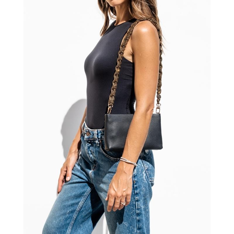 PETITE CROWN STRAP - Antique Gold - Strap Length: 30"