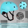 7pzs Kit De Proteccion Casco Codo Mano Patinaje Rodilla Niño