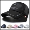 White Fang CA758 Mesh Logo Brim Cap, Stylish, Retractable, Sun