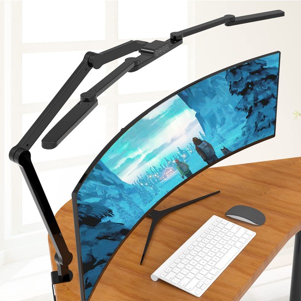 EPABINA LED Desk Lamp with Clamp, 41.5" Clamp on Architect