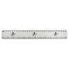 'Happy Snowman' 30cm (12 Inch) White Plastic Ruler (RL00089576)