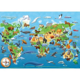 Ravensburger Endangered Animals 60 Piece Jigsaw Puzzle for Kids Age 4 Years and Up