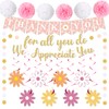Pink We Appreciate You Banner Decorations Thank You for All