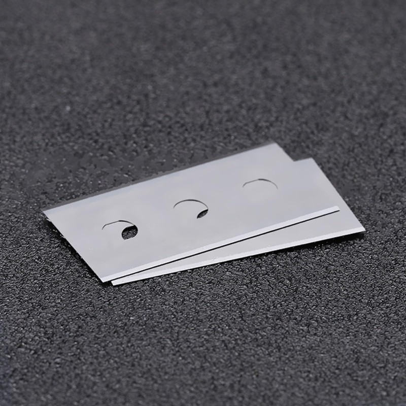 Pack of 20 Blades for Ceramic Hob Scraper, Double-Sided Scraper