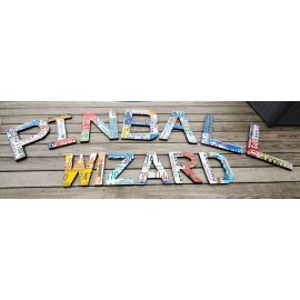 18" & 12" U.S. LICENSE PLATE LETTERS OR SIGNS!!! CUSTOM MADE!!