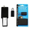 Travel Luggage Combination Dial Lock with Privacy Name Tag Set Combination Lock & Name Tag Set (Black) 3ea
