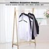 Hangers Space Saving Clothes Hanger 2 Packs Swing Arm Non