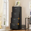 DWVO File Cabinets for Home Office 4 Drawer Filing Cabinet