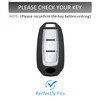 Key Fob Cover with Heavy-duty Keychain for Infiniti Q50 Q60