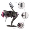 Sosoport 2pcs Portable Fishing Reel Wire Cup Left Right Interchangeable