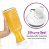 DilaBee Plastic Water Pitcher With Lid - Square Carafe Pitchers