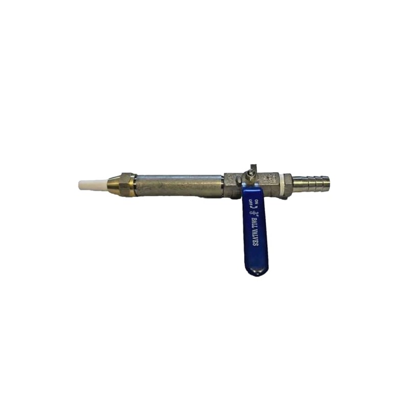 Sandblaster Nozzle Gun Stainless Steel: Type 2 Holder, Valve, with