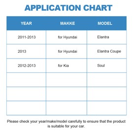 ECCPP AC Clutch 2011-2013 Fit for Hyundai Elantra 1.8L 2012-2013 Fit for Kia Soul 2.0L AC Compressor Clutch