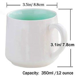 3D Tasse mit Schaf, 3d Tier Tasse, Tasse aus Keramik 12oz Handgemachte Figur Milch Tasse, Lustige Geschenke für frauen Freunde Kinder Mädchen Frau Geburtstagsgeschenk(Schaf)