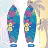 8 Pcs 9 1/2" x 28" Surfboards Cut out Cardboard