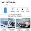 DIFFWELY 10.8" Ice Ripper Ergonomic Ice Scraper for Car, SUV,