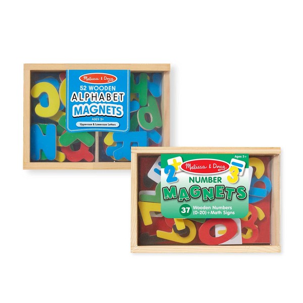 Melissa & Doug Deluxe Magnetic Letters and Numbers Set With