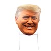 Trump Head cutout with stake 21"x16" easy to install lawn