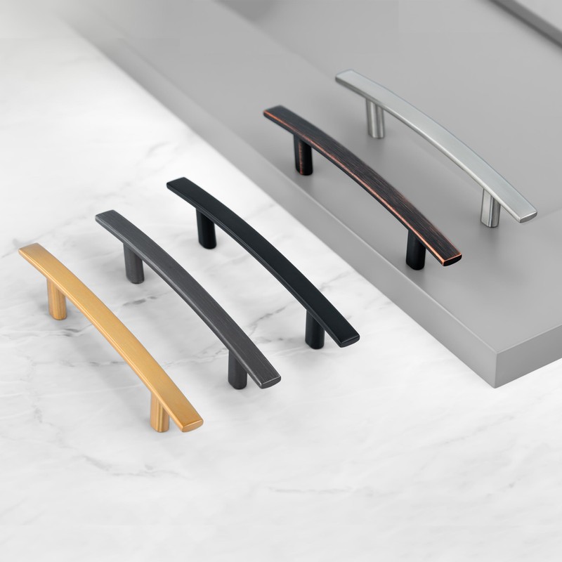 HESTIA HARDWARE 10 Pack | Oil Rubbed Bronze Cabinet Pull