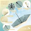 ZOMAKE Folding Parasol, Ultra Lightweight, Compact, Extendable Handle Design, UPF