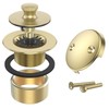 Brushed Gold Bathtub Drain Bath Tub Trim Set Conversion Kit