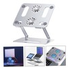 Mobestech 17.3 Inch Aluminum Alloy Dual Fan Cooling Pad Laptop