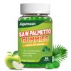 Saw Palmetto Gummies for Men, Saw Palmetto Supplement with Pumpkin