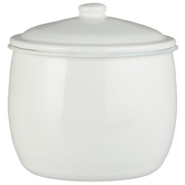 IB Laursen Jug with Enamel Lid Height 17 cm Diameter 18 cm