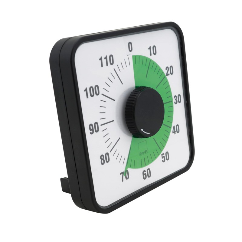 TimeTEX Automatic Time Clock 120 Minutes Magnetic 19 x 19