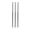Yibuy 10 Pieces Drum Percussion Tension Rods Screws 1/5 Inch