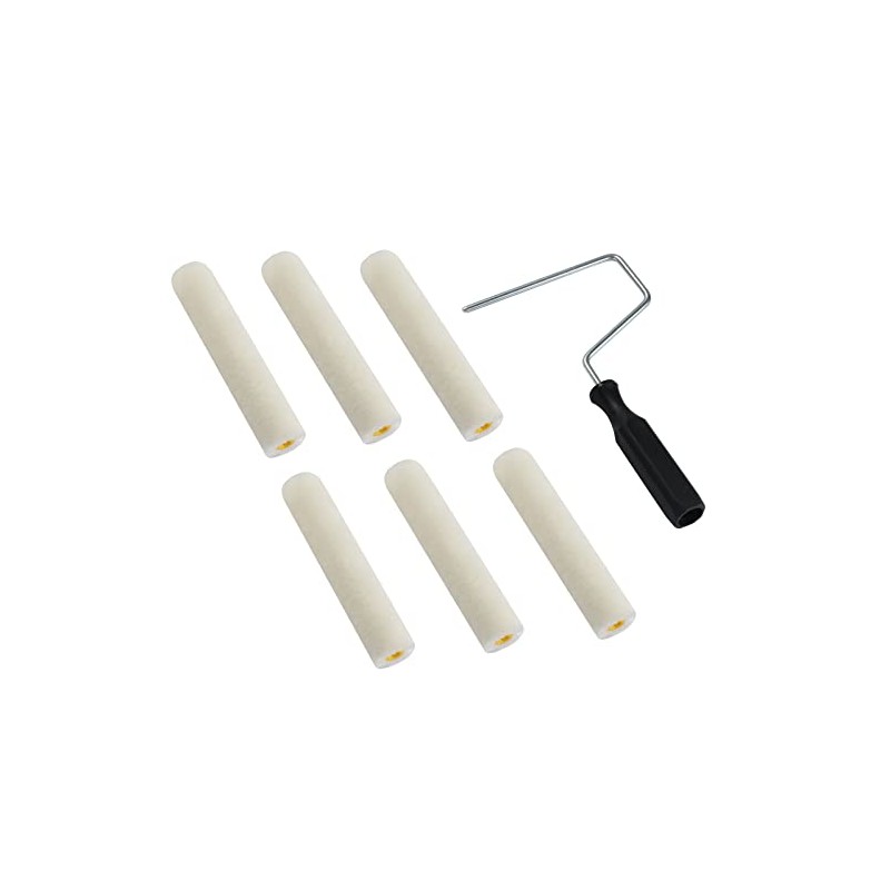 6 Inch Paint Roller with Frame, 6 in. Mini Mohair